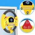 thumbnail image 2 of Steering Wheel Toys for Toddlers, Children Steering Wheel with Sound Simulation Driving Car Toys, Simulation Steering Wheel Toy Pretend Driving Toy for Boys and Girls, Kids Interactive Toys, 2 of 4