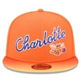 thumbnail image 2 of Men's New Era Orange Charlotte Hornets 2025/26 City Edition Alternate 9FIFTY Snapback Hat, 2 of 5