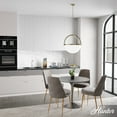 thumbnail image 3 of Hunter - Wedgefield 4-light Alturas Gold, Large Pendant Light, Dimmable, Formal Style, Sphere Shaped, for Bedrooms, Dining, Living Rooms - 19238, 3 of 7