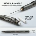 thumbnail image 3 of Nicpro 0.7 mm Art Mechanical Pencil Bulk Set, 10 Pcs Colored Rotate-Erase & Fast Click Lead Pencils with 5 Tubes HB Lead Refills, 10 Eraser Refills for Student Drafting, Drawing, Writing, Sketching, 3 of 7