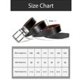 thumbnail image 6 of Timarkment Belts for Men Reversible Leather Men's Belts Black Brown Mens Belt One Belt Reverse Two Side, 6 of 6