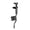Black-1.1m, variant on Portable Baby Monitor Stand Adjustable Secure Camera Holder Bracket Without Wall Drilling for Nursery Home Furniture Use