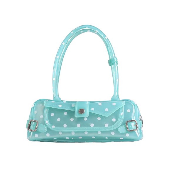 Uobin Polka Jelly Handbag For Everyday Use Cute Fashionable Shoulder With Classic Work Street Style