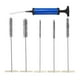 thumbnail image 2 of Juego de cepillos para limpieza de tuberías, 6 piezas, cepillos de tubo de perforación, piezas pequeñas, limpiador de tuberías, agujero de taladro, Sunnimix Cepillo de limpieza, 2 of 8