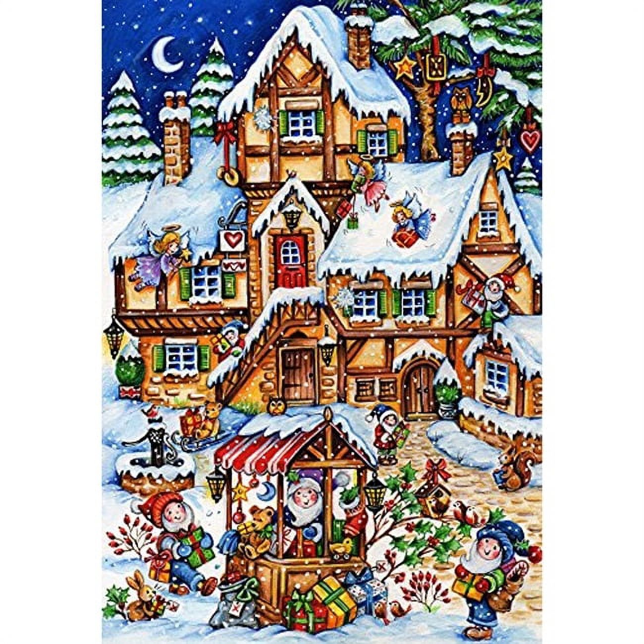 Vermont Christmas Company Christmas Market - 100 Piece Jigsaw Puzzle ...