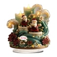 thumbnail image 2 of Adorno navideño bidimensional de la peste, ideal para regalar o como manualidad coleccionable para la mesa de la oficina. 181 cm de ancho, 2 of 9