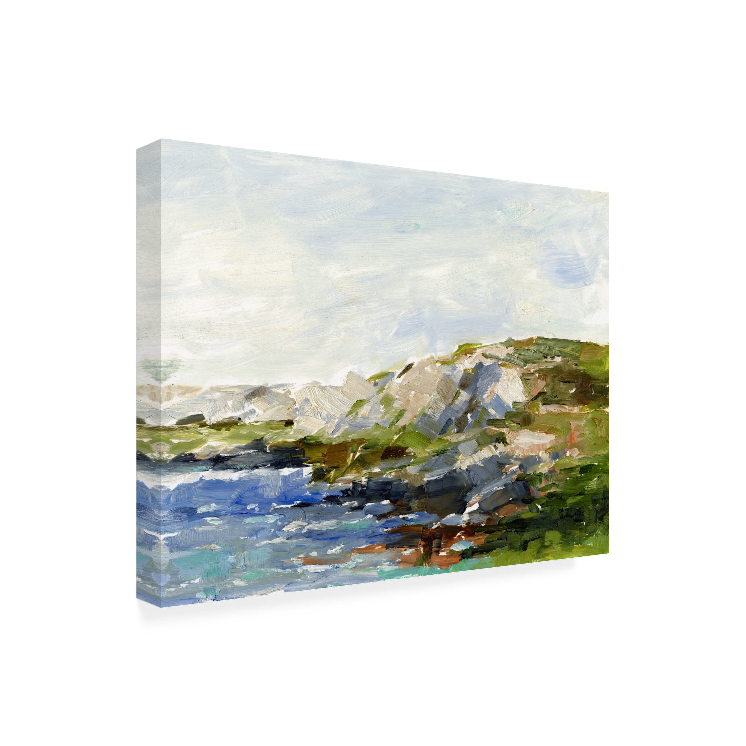 Ethan Harper 'Summer Cove II' Canvas Art