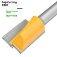 thumbnail image 3 of 8mm Extra-Length Router Bit, Anti-Clog Design & for Woodworking, 3 of 8