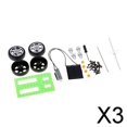 thumbnail image 1 of Coche modelo RC Solar DIY ensamblado Baoblaze 3 Piezas madera, 1 of 8