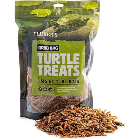 Flukers Grub Bag Turtle Treat - Insect Blend [Reptile, Foods Dry] 6 oz