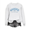 thumbnail image 4 of Ounisa Sweatshirt for Women Sweatshirt Football Season Pullover Long Sleeve Crewneck Priting Casual Tops, 4 of 5