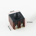 thumbnail image 5 of 1 Uds Interruptor de Amoladora Angular Interruptor de BotóN de Repuesto para Amoladora Angular 100 Accesorio de Pulidor Piezas de Herramientas EléCtricas, 5 of 5