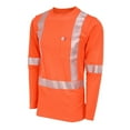 thumbnail image 2 of Big Bill SRT5PD6 High-Visibility Athletic Performance FR T-Shirt-Orange-Regular-5XL, 2 of 6