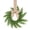 D, variant on 10.63 inch Mini Christmas Wreaths for Kitchen Cabinet with Bow,Small Xmas Norfolk Wreath Decoration,Farmhouse Christmas Hanging Decor for Window Wall Front Door and More