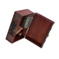 thumbnail image 4 of Caja de madera vintage para guardar joyas, libros y libros (tamaño pequeño, n.° 1), 4 of 14