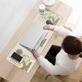 thumbnail image 3 of Ultimate Office Accessory: Large Desk Mat with Abstract Art | Non-Slip, Waterproof | Boho Leaves Design | Ideal Laptop Size | 31.5 X 11.8 Inch, 3 of 7