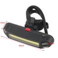 thumbnail image 4 of 2 Pieces LED Bike Tail Lamp Multi Modes Cycling Warning Light Waterproof USB Rechargeable Rear Light, Red Light, 4 of 9