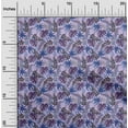 thumbnail image 2 of oneOone Cotton Poplin Twill Pastel Purple Fabric Tropical Leaf Fabric For Sewing Printed Craft Fabric By The Yard 56 Inch Wide, 2 of 5