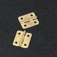 thumbnail image 1 of OULII 100pcs Bifold Door Hinges Yellow Iron Vintage Easy To Install And Remove With 400pcs Screws, 1 of 4