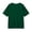 Green, variant on Teen Girls Oversized Tops Short Sleeve T Shirts Side Split Crewneck Tunic Blouse Casual Basic Tee Blue