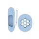thumbnail image 1 of Estuche de silicona Billuyoard HA076503-04 color azul para control remoto y Almacenamiento del hogar, 1 of 6