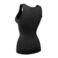 thumbnail image 2 of Women's Tank Top Seamless Camisole Body Shaper Vest With Removable Pads Bra Shapewear Camisole Cami Tummy Control Tank Top  Shapewear, 2 of 6