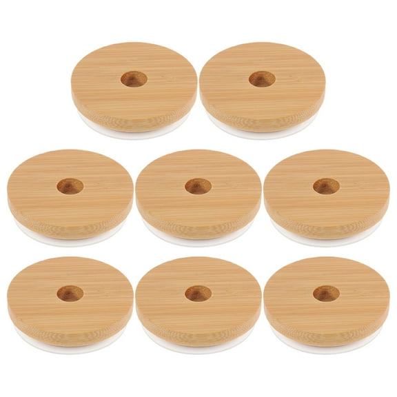 MERRYHAPY Cup Lids Replacement Lids Khaki 8pcs