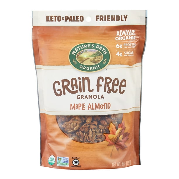 Nature's Path, Grain Free Granola, Maple Almond, Gluten Free, Paleo