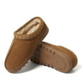 thumbnail image 3 of Dearfoams Women's Doreen Genuine Suede Clog Slipper With Embroidery, 3 of 6