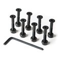 thumbnail image 1 of Loaded Boards Countersunk Longboard Skateboard Hardware Bolt Pack w/Hex Tool (1.25 inch), 1 of 2