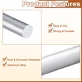 thumbnail image 4 of Uxcell 5/16"(8mm) Dia Round Aluminum Rod, 16" Long 6063 Aluminum Round Bar Stock, 4 of 5