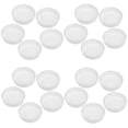 thumbnail image 1 of HEALEEP 20Pcs Cardboard Tube White Plastic for Mailing Tubes Easy Installation Round Shape 4.00In, 1 of 8