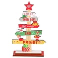thumbnail image 2 of Fiudx Adorno para Árbol de Navidad, Elegante Diseño de Madera, Brillo de Ensueño, Accesorio para La Mesa Del Comedor, Complemento Festivo para La Sala de Estar, Ideal para Fiestas y Bodas, 18 X 10,5, 2 of 3