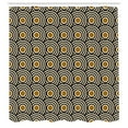 thumbnail image 2 of Ambesonne Modern Art Shower Curtain, Retro Minimalist Vortex, 69"Wx75"L, Pale Earth, 2 of 4