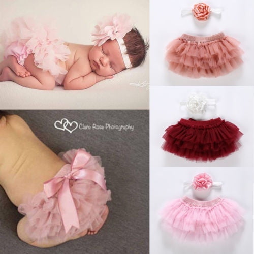 Newborn tulle dress top
