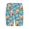 thumbnail image 3 of Xysaqa Big & Tall Men's Pajama Short Pants, Funny Dog Paw Printed Lounge Shorts for Women Plus Size Soft Elastic Waist Sleep Shorts 3X 4X 5X Summer Savings (Unisex), 3 of 8