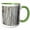 Green/White, variant on 3drose, Old Oak Tree Rough Bark, 11oz Mug