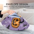 thumbnail image 4 of Yayeee Pillowcase Standard Size Set of 2 Satin Wrinkle Resistant Pillow Case, Halloween Cats, 4 of 7