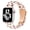 White Color Tortoise, variant on ZSOU Resin Link Watch Band for Apple Watch 38/40/41/42mm(Series 10) Unisex - White/Marble