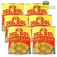 thumbnail image 4 of Del Sol Whole Tomatillos, Professional Mexican Salsa Base, #10 Cans (100 oz), Wholesale Pallet (55 Cases / 330 Total Cans), 4 of 4