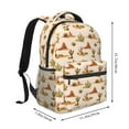 thumbnail image 2 of Fotbe Tropical Desert Pattern Casual Backpack for School, Travel, and Outdoor Activities - Durable, Lightweight, and Comfortable, 2 of 5