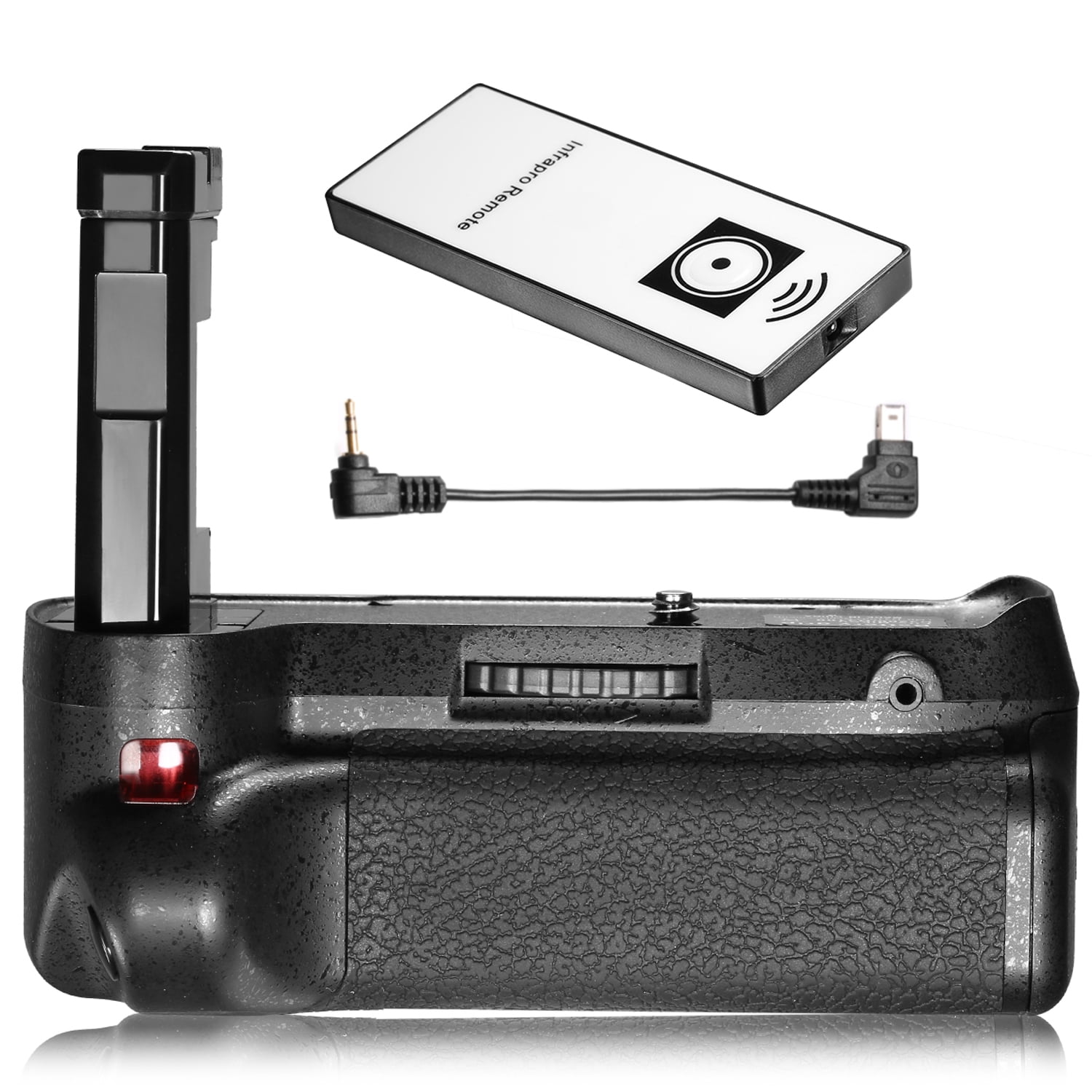 Neewer Remote Control Vertical Battery Grip Work with EN-EL14 Battery Compatible with Nikon D3100//D3200//D3300//D5300 SLR Digital Camera