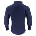 thumbnail image 4 of Guluxicc Linen Shirts for Men Knot Button Long Sleeve Beach Shirts Summer Vacation Outfit, 4 of 8