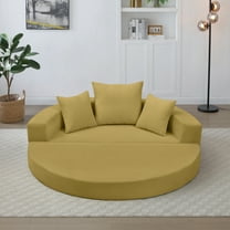 Modern Convertible Sofa Bed Sleeper Futon Couch Floor Lounge Loveseat With Pillows For Living Room Office Apartment