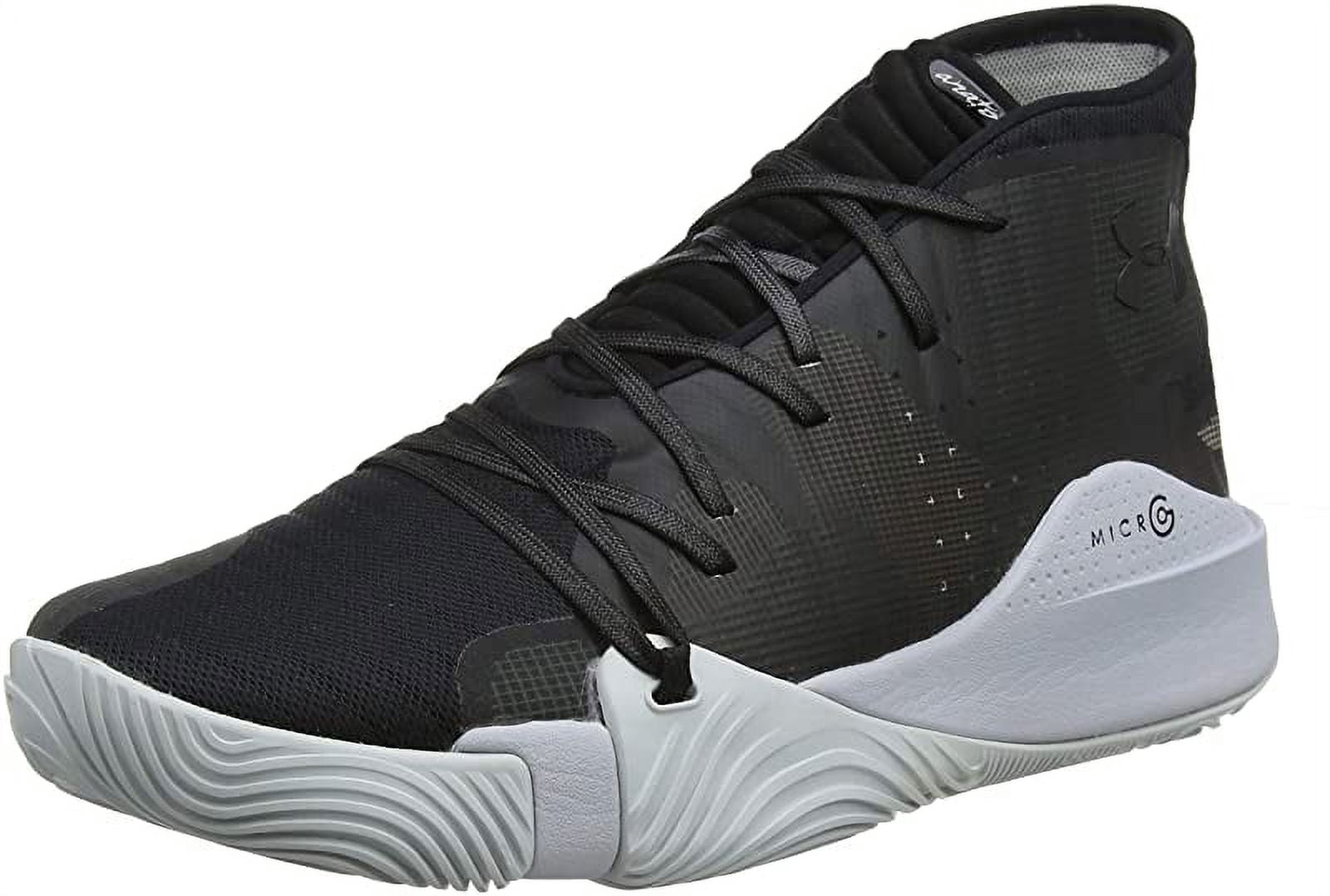 Under Armour Spawn 6 Mod Gray Black Men\'s 13 Basketball Sneakers excellent Under Armour Spawn 6 Red Black Men main image 2