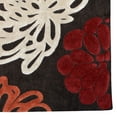 thumbnail image 2 of Linon Home Decor Trio Area Rug Collection, Chocolate and Garnet, 1.83' x 2.83', 2 of 3