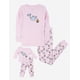 thumbnail image 5 of Set de pijama Leveret de algodón para niña y muñeca, 5 of 6
