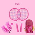thumbnail image 2 of Juego de raquetas de bádminton para niños, juego de mini bádminton con 10 bádminton para niños de 2 a 12 años Sincero Hogar, 2 of 5