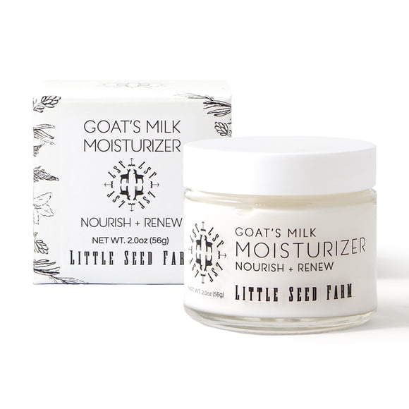 Crema hidratante Little Seed Farm de leche de cabra, 60 ml, totalmente natural