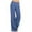 Light Blue, variant on Ecqkame Jeans for Women Women Casual Trousers Elastic Waist Solid Loose Long Pants Light Blue XL
